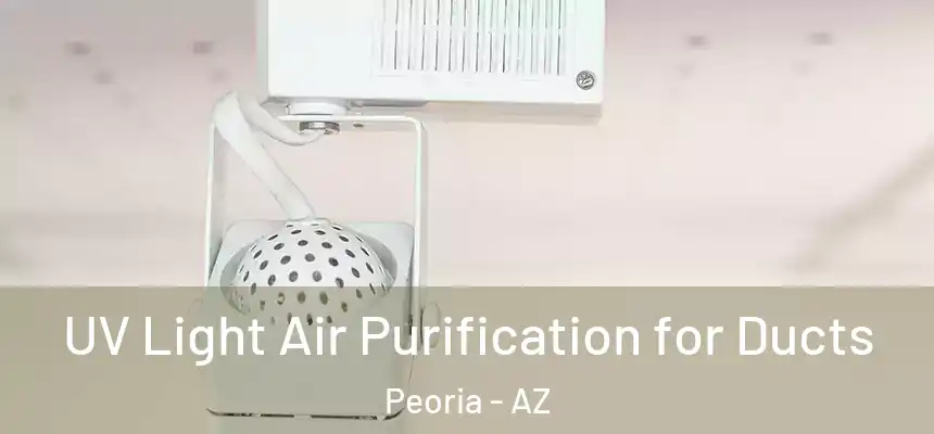  UV Light Air Purification for Ducts Peoria - AZ
